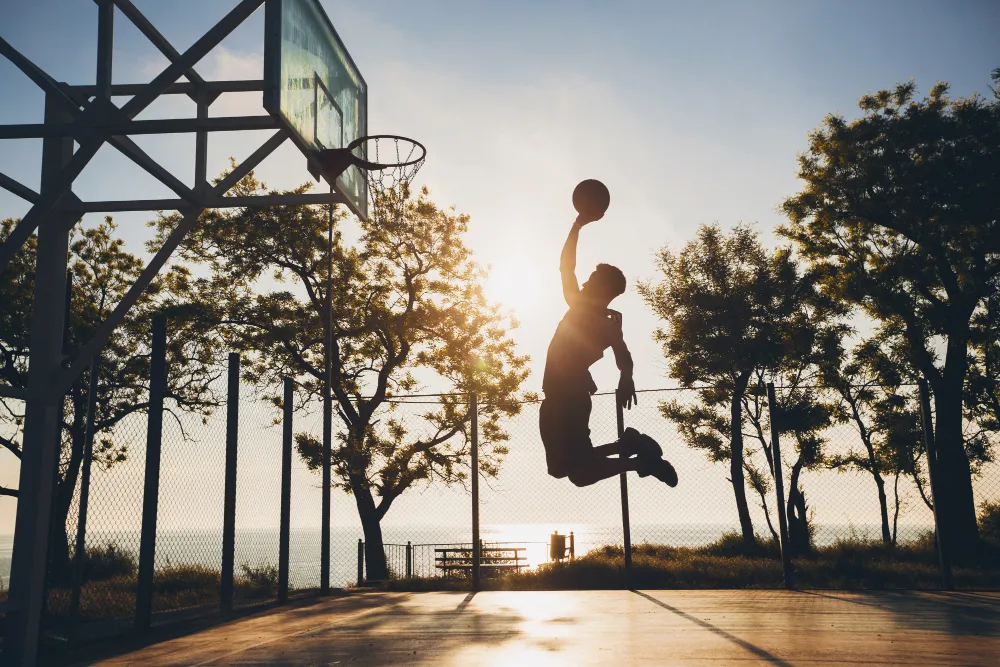 Basketball training for kids at Summer Camp 2026
