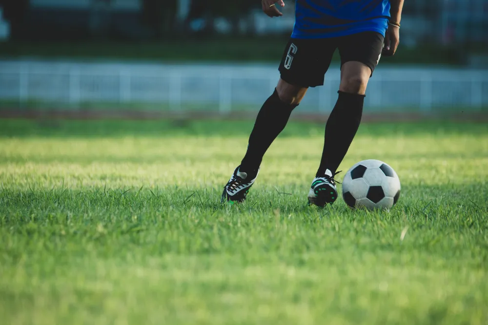 Football training for kids at Summer Camp 2026