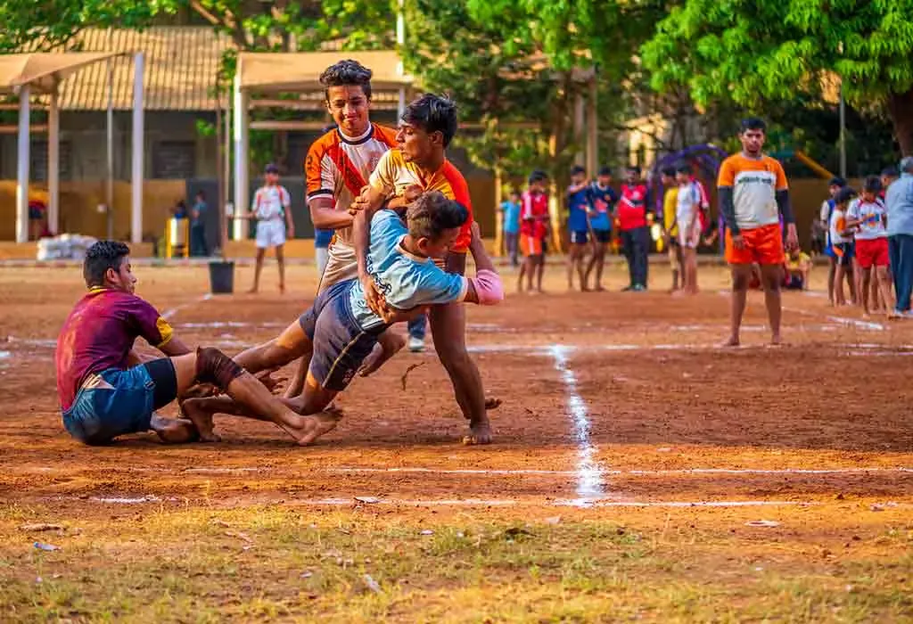 Kabaddi training for kids at Summer Camp 2026